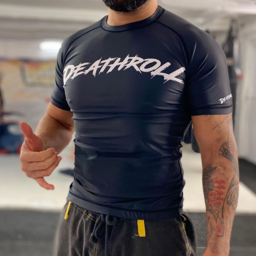 Rashguard Short Sleeve (Black Logo)